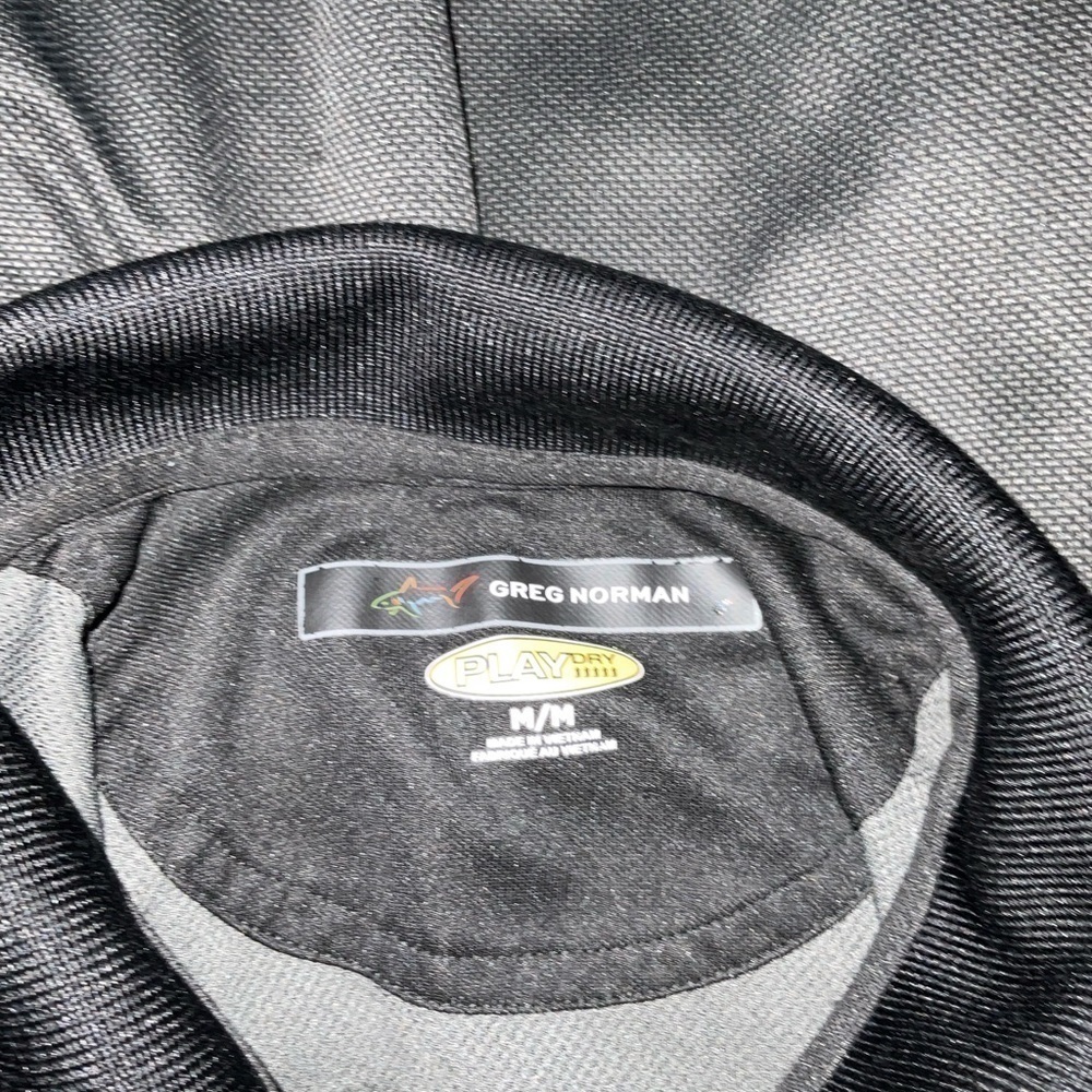Men’s green striped used size XL Oxford Golf premium polo shirt - Picture 3 of 3